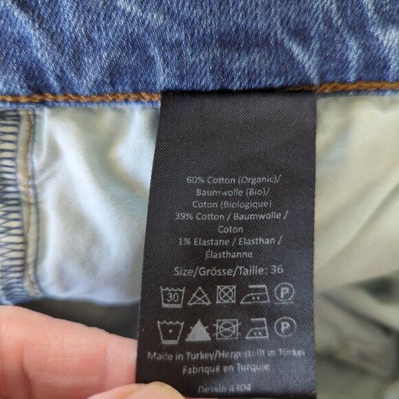 BAUM UND PFERDGARTEN Wide Leg High Waist Nini Women's Jeans sz 36 Sz 8 - Picture 9 of 16